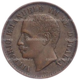 Монета 1 чентезимо 1904 года Италия