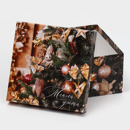 Набор подарочных коробок 6 в 1 «С Новым годом», 10×10×6 - 20×20×11 см