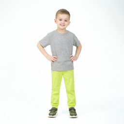 Штанишки детские салатовые