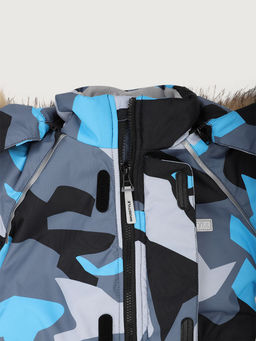 Комбинезон 8з0925 голубой/черный