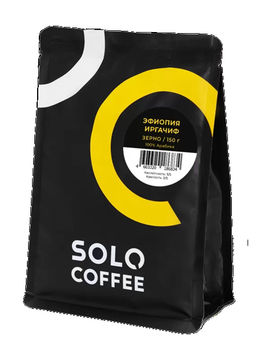 Кофе в зернах Solo Coffee Эфиопия Иргачифф (100% арабика), свежеобжаренный  фото 7
