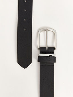 Deri G?r?n?ml? Erkek Kemer - Waikiki фото 3