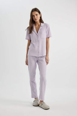 Fall in Love Regular Fit Waffle Casual Pijama Alt? - Defacto фото 2