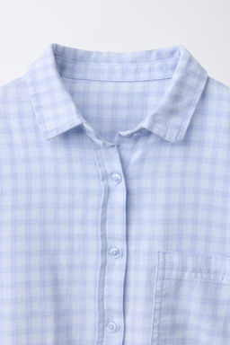 OVERSIZE CHECK SHIRT - Zara фото 11