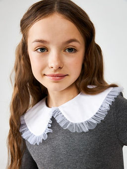 ACOOLA / Платье детское для девочек Soprano_NEW серый фото 3