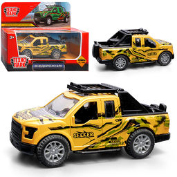 Машина металл "Внедорожник" 11 см, инерция, в ассортименте, в коробке