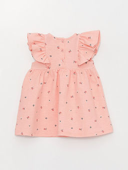 Bisiklet Yaka Desenli K?z Bebek Elbise - Waikiki фото 2