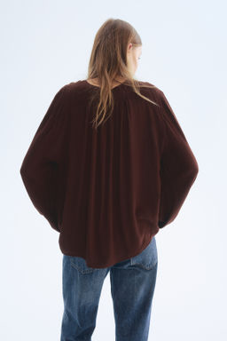 Blusa oversize de viscosa - H&m фото 4