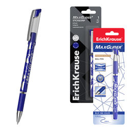 АКЦИЯ СТОК Цена за 12 шт. Ручка шариковая ErichKrause MaxGlider® Stick&Grip 0.7, Ultra Glide Technology, цвет чернил синий (в блистере по 1 шт.) АКЦИЯ СТОК Цена за 12 шт. Ручка шариковая ErichKrause MaxGlider® Stick&Grip 0.7, Ultra Glide Technology, цвет чернил синий (в блистере по 1 шт.)