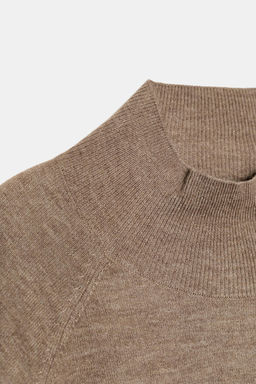 OVERSIZED HIGH NECK KNIT JUMPER - Zara фото 6