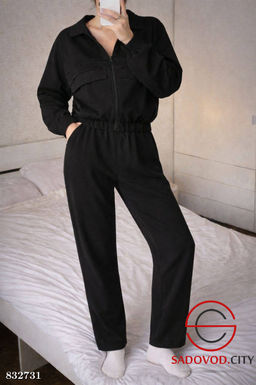 Костюм женский (штаны и рубашка на молнии)