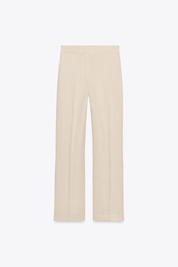 STRAIGHT-LEG TROUSERS WITH ELASTICATED WAIST - Zara фото 14