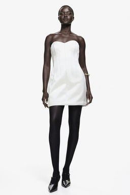 Minivestido bandeau