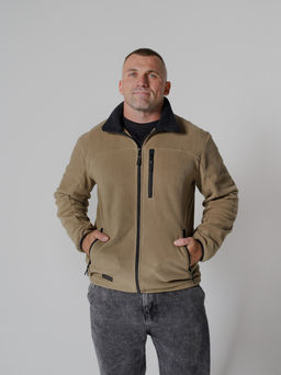 Толстовка флисовая мужская Bear Fur Bearcape (койот)