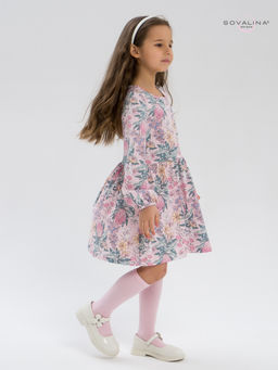 Платье Моана сирень на розовом - Sovalina фото 24