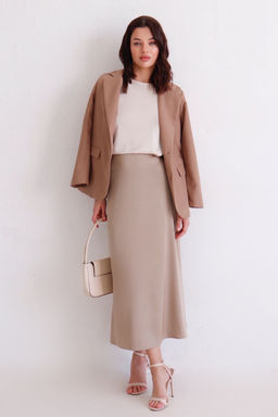 12580 Футболка базовая айвори - Martichelli фото 8