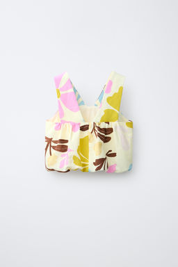 TOP GLOBO CON LINO / Crudo - Zara фото 4