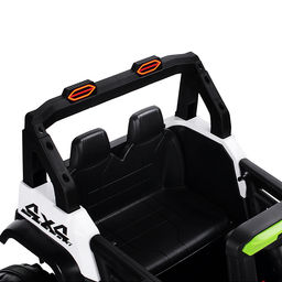 Электромобиль детский "Крутой внедорожник" (цвет серый)