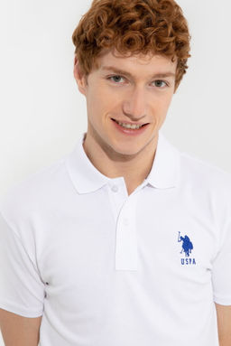 Мужская белая базовая футболка