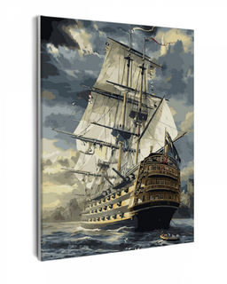 Картина по номерам на холсте и подрамнике 40х50 см