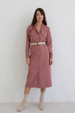 Платье-рубашка с английским воротником - Martichelli фото 89