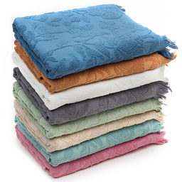 Набор махровых полотенец VERSAL 2 шт. (50х90 - 1 шт., 70х140 - 1шт.), 100% хлопок, 450 гр./кв.м. Сирень - Традиция фото 9