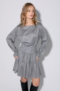 Платье Pirs 5399-Р серый  фото 4