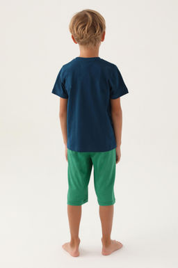 Erkek _ocuk _ndigo Pijama Tak_m_ Sepette S_rpriz _ndirim - U.s. polo assn фото 4
