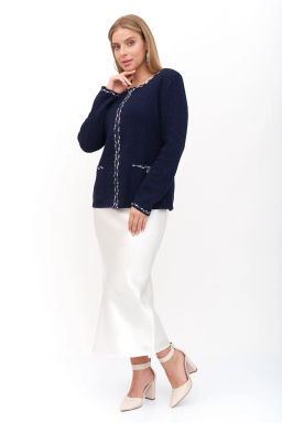 Жакет Д 2749/т.синий