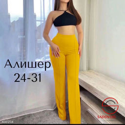 Брюки с высокой посадкой - Bruno фото 3