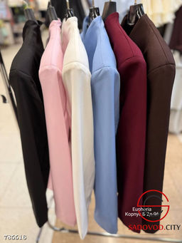 Женский приталенный пиджак с цветком - Bruno фото 8