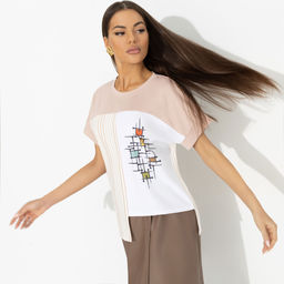 Туника со спущенным плечом, Минимализм с характером - Charutti фото 4