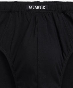 ATLANTIC 5SMP-003 Трусы классика Solid Classic - набор 5 шт. серый + графитовый + черный + изумрудный + эспрессо  фото 7