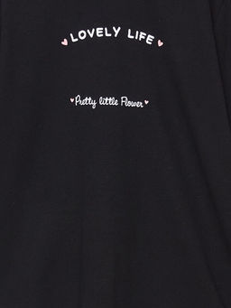 Bisiklet Yaka K?z ?ocuk Ti??rt - Waikiki фото 2