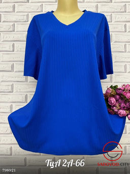 Футболка женская однотонная - Bruno фото 3