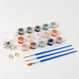 Картина по номерам с подрамником и гирляндой Пионы , 20*30 см - Школа талантов фото 2