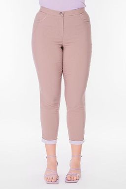 NOBBY, Женские брюки 7721-40 (темный бежевый)  фото 3