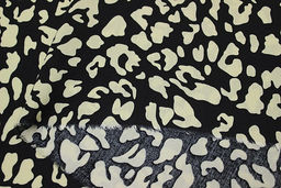 Штапель Саванна цв.черный, СОРТ2, ш.1.4м, вискоза-100%, 90гр/м.кв - Купава фото 13