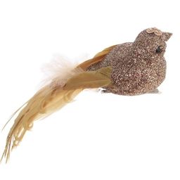 Изделие декоративное "Птичка", L11 W4 H4 см, 6в.