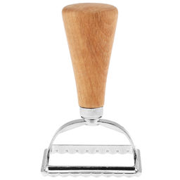 Штамп металлический для пельменей Квадрат 5,8х5,8см h10см, деревянная ручка, на картоне (Китай) - Домашняя мода фото 2