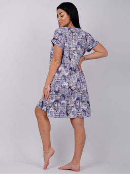 Туника "Блеск" сирень, трикотаж