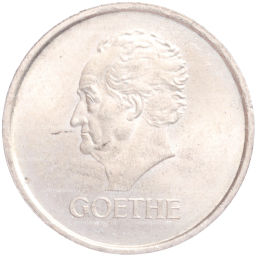 3 рейхсмарки 1932 года A Германия 100 лет со дня смерти Гёте