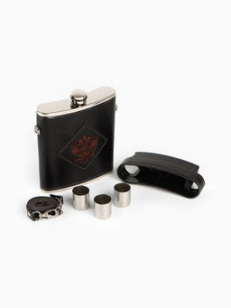 Фляжка Герб, нержавеющая сталь, 540 мл, 18 oz