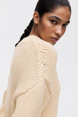 Jersey de punto con escote en V - H&m фото 2