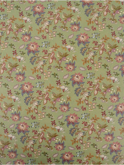 Цена за 10 шт. Бумага упаковочная глянцевая двухсторонняя Цветы, 70 ? 100 см