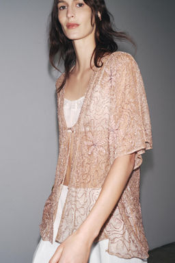 ZW COLLECTION EMBROIDERED BLOUSE