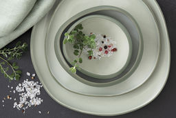 Салатник Organica, зелёный, 12 см, 0,4 л - Easy life фото 2