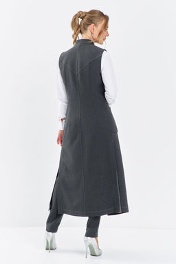 Костюм Euro Moda 646 серый