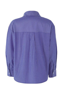 Limited Edition Lacivert Cizgili Fular Baglamal? Gomlek TWOAW26GO00046 - Trendyolmilla фото 8