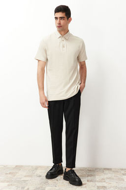 TRENDYOL MAN Siyah Italyan Kesim Pileli Klasik Duble Paca Kumas Pantolon TMNSS24PL00022 - Trendyolmilla фото 22